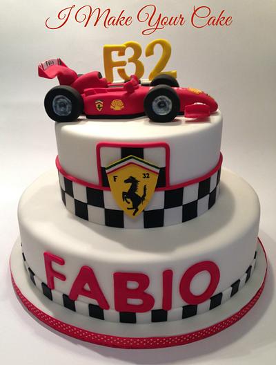 Ferrari F32 - Cake by Sonia Parente