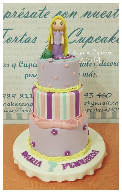 Rapunzel Cake - Cake by Tortas Amore