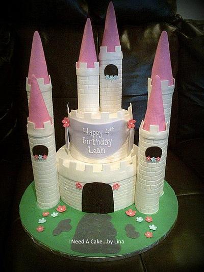 Princess Castle Cake - Cake by Lina Gikas
