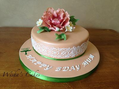 FLOWERS FOR MUMS - Cake by wisha's cakes