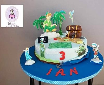 Peter pan cake  - Cake by elenasartofcakes