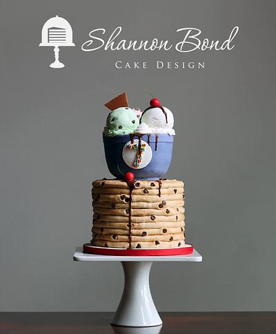 Cookies and Ice Cream Cake - Cake by Shannon Bond Cake Design