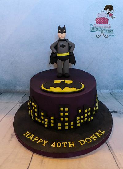 Batman 40th - Cake by Little Cake Fairy Dublin