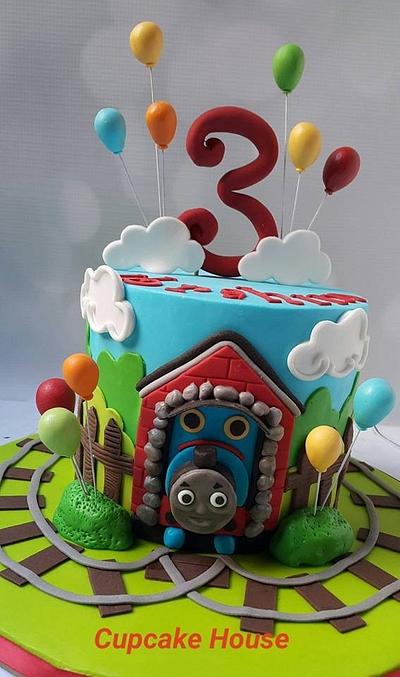 Thomas the train - Cake by samar  soliman