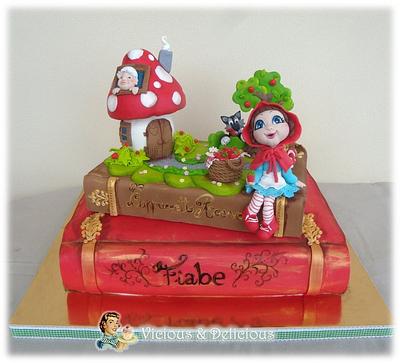 Lovely Little Red Riding Hood - Cake by Sara Solimes Party solutions