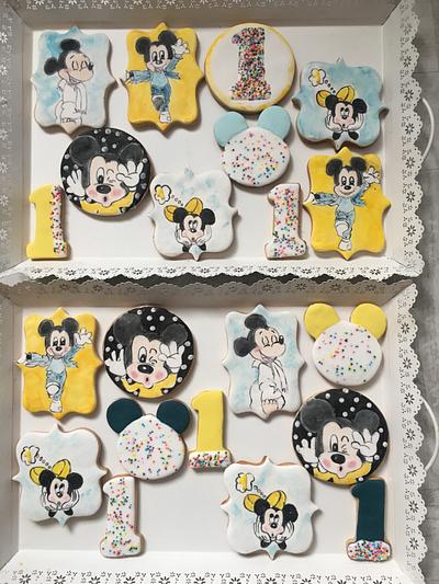 Mickey Mouse cookies  - Cake by Martina Encheva