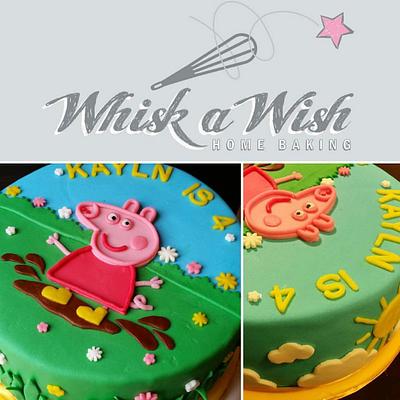 Pepa PIG - Cake by whisk a wish homebaking