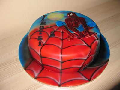 Spiderman cake - Cake by Gabika