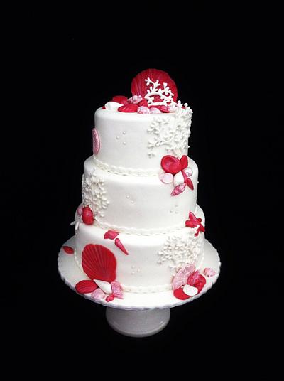 SUMMER WEDDING - Cake by Ana Remígio - CUPCAKES & DREAMS Portugal