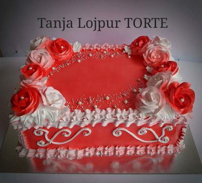 Red cake - Cake by Tanja Lojpur 