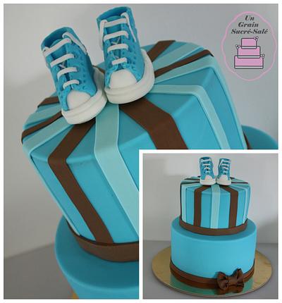 For a baby shower. - Cake by noumika