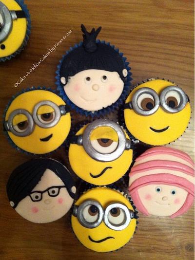The Sunday afternoon project-Despicable Me - Cake by Cake-A-Holics: Cakes by Kiran & Jaz