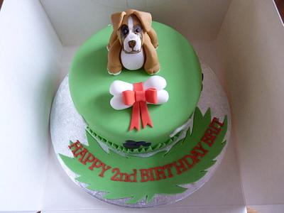 Doggie Birthday! - Cake by Sharon Todd