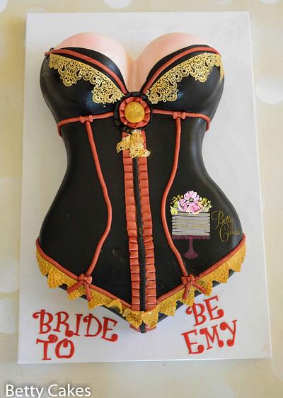 Bachelorette bride to be Cake  - Cake by BettyCakesEbthal 