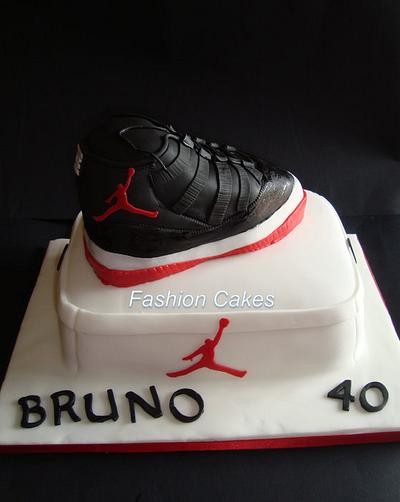 Nike Jordan Cake - Cake by fashioncakesviviana