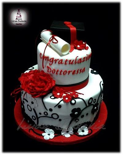 Graduation Cake - Cake by Linda Bellavia Cake Art