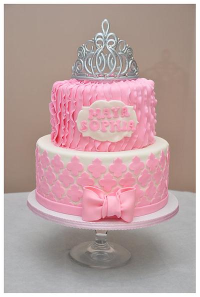 Princess themed cake - Cake by Spring Bloom Cakes