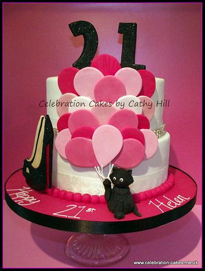 Up Up and Away - Cake by Celebration Cakes by Cathy Hill