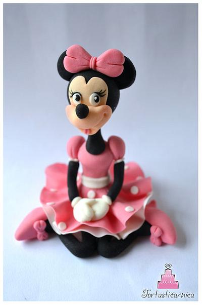 Minnie Mouse topper - Cake by Nataša 