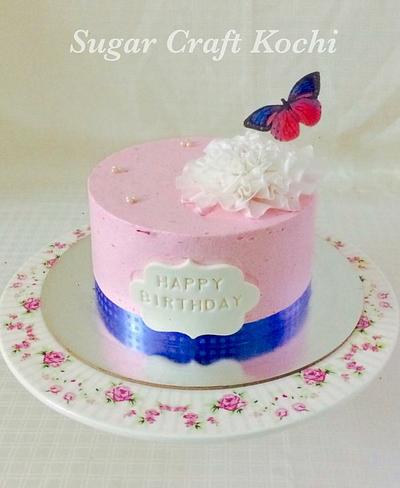Strawberry cream cake  - Cake by Jaya Lakshmi Deepak