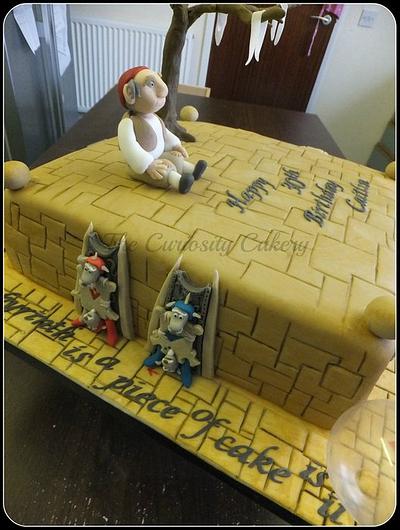 Labyrinth Cake - Cake by The Curiosity Cakery