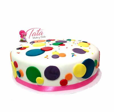Torta Círculos de Colores  - Cake by Tata Postres y Tortas