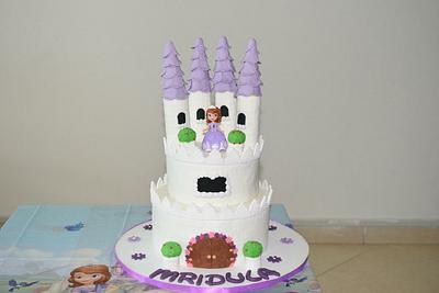 Sofia princess cake  - Cake by Samyukta