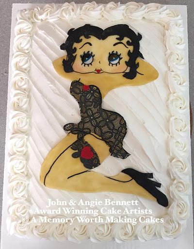 Betty Boop - Cake by Angie Bennett