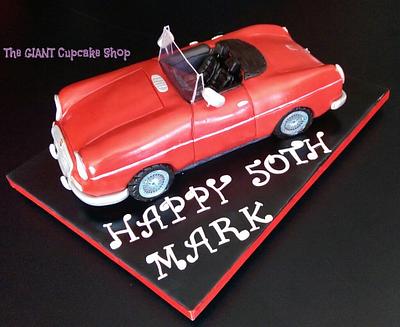 MGB car  - Cake by Amelia Rose Cake Studio