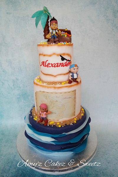 Jake and the Neverland Pirates  - Cake by Amy'z Cakez & Sweetz
