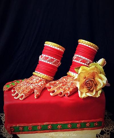 Indian Wedding Theme Cake  - Cake by Jyoti Arora 