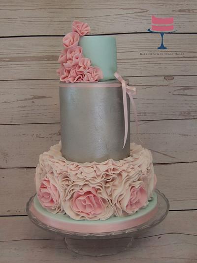 Ruffle Love - Cake by Holly Miller