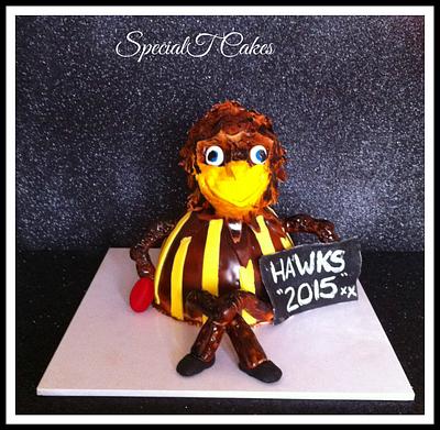 Hawks Grand Final Cake 2015 - Cake by  SpecialT Cakes - Tracie Callum 