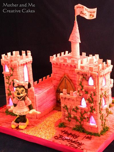 Minnie Castle - Cake by Mother and Me Creative Cakes