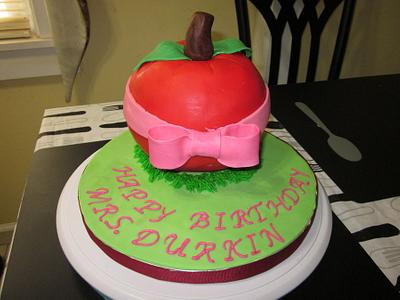 Birthday Apple - Cake by Paulina
