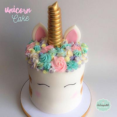 Torta Unicornio Envigado - Cake by Dulcepastel.com