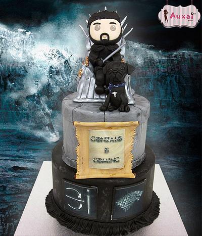 Game of Thrones cake - Cake by Auxai Tartas