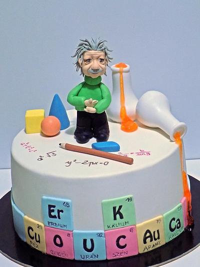 Math, physics, chemistry cake - Cake by Anfema