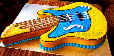 Guitar Cake - Cake by vasu