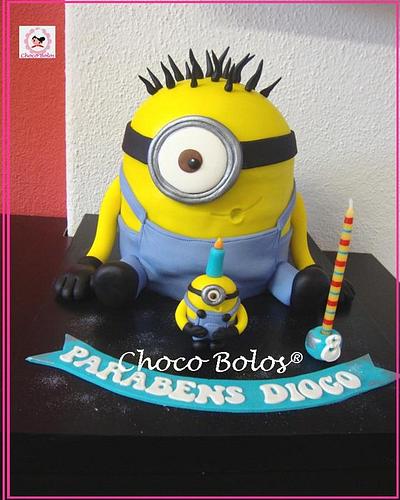 Minion cake - Cake by ChocoBolos