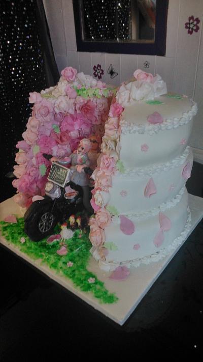 Wedding cake - Cake by pattacake