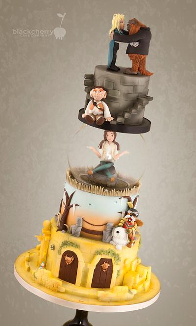 Labyrinth Wedding Cake - Cake by Little Cherry