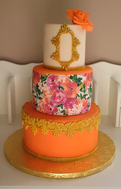 Vintage with a flair! - Cake by Yum Cakes and Treats
