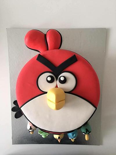 Angry Birds - Cake by TorteTortice