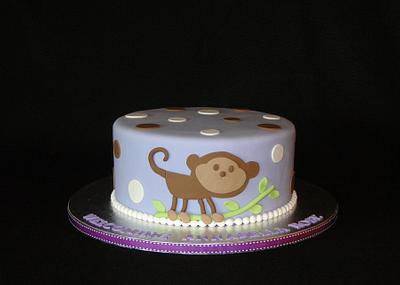 Monkey Baby Shower - Cake by Elisa Colon
