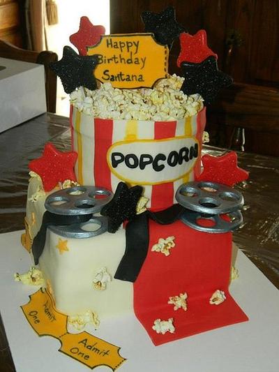 Movie time - Cake by donnascakes