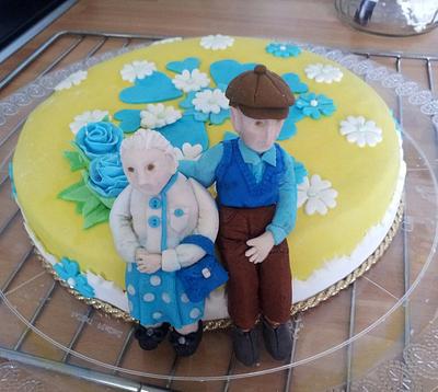 anniversary cake - Cake by cristina