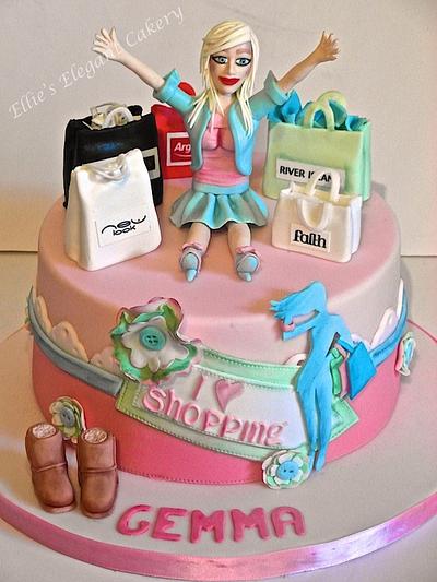 Shopaholic :) - Cake by Ellie @ Ellie's Elegant Cakery