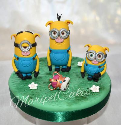 Minions Pig ;) - Cake by MaripelCakes