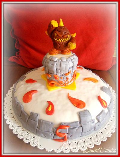 Skylander cake - Cake by Lovely Cakes di Daluiso Laura